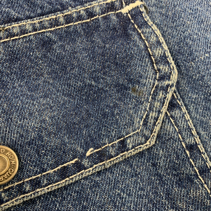 【現状渡し品】【メンズ】 SEAN JOHN COLLECTION ショーン ジョン コレクション 90S-00S DENIM JACKET デニム ジャケット アウター 146-251201-cs-01-izu サイズ：4XL カラー：インディゴ 万代Net店