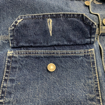 【現状渡し品】【メンズ】 SEAN JOHN COLLECTION ショーン ジョン コレクション 90S-00S DENIM JACKET デニム ジャケット アウター 146-251201-cs-01-izu サイズ：4XL カラー：インディゴ 万代Net店