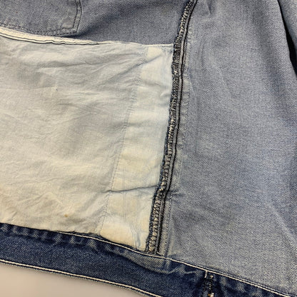 【現状渡し品】【メンズ】 SEAN JOHN COLLECTION ショーン ジョン コレクション 90S-00S DENIM JACKET デニム ジャケット アウター 146-251201-cs-01-izu サイズ：4XL カラー：インディゴ 万代Net店