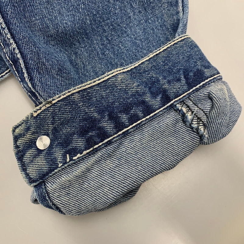 【現状渡し品】【メンズ】 SEAN JOHN COLLECTION ショーン ジョン コレクション 90S-00S DENIM JACKET デニム ジャケット アウター 146-251201-cs-01-izu サイズ：4XL カラー：インディゴ 万代Net店