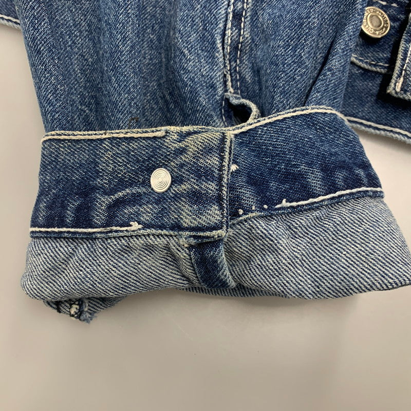 【現状渡し品】【メンズ】 SEAN JOHN COLLECTION ショーン ジョン コレクション 90S-00S DENIM JACKET デニム ジャケット アウター 146-251201-cs-01-izu サイズ：4XL カラー：インディゴ 万代Net店