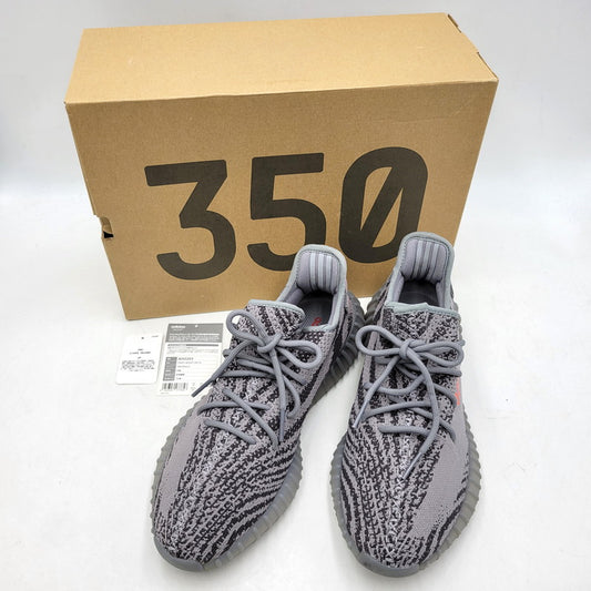 【中古品】【メンズ】 adidas アディダス YEEZY BOOST 350 V2 AH2203 イージーブースト 350 V2 スニーカー シューズ 靴 161-251204-as-20-izu サイズ：29.5cm カラー：GREY/BORANG/DGSOGR 万代Net店