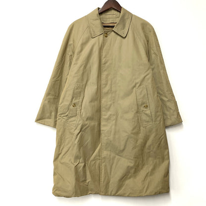 【中古品】【メンズ】 BURBERRY LONDON バーバリー ロンドン NOVA CHECK LINER ノバ チェック ライナー SOUTIEN COLLAR COAT ステン カラー コート アウター 141-251205-ya-17-izu サイズ：下記参照 カラー：ベージュ 万代Net店