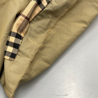 【中古品】【メンズ】 BURBERRY LONDON バーバリー ロンドン NOVA CHECK LINER ノバ チェック ライナー SOUTIEN COLLAR COAT ステン カラー コート アウター 141-251205-ya-17-izu サイズ：下記参照 カラー：ベージュ 万代Net店