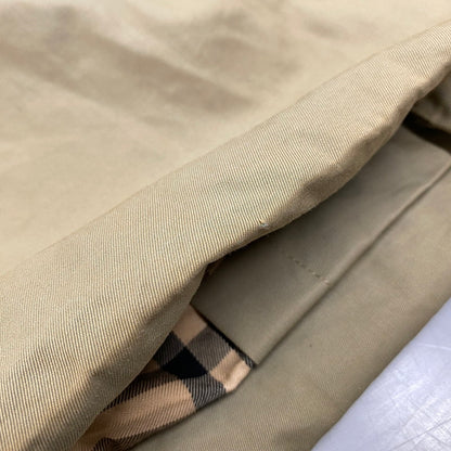【中古品】【メンズ】 BURBERRY LONDON バーバリー ロンドン NOVA CHECK LINER ノバ チェック ライナー SOUTIEN COLLAR COAT ステン カラー コート アウター 141-251205-ya-17-izu サイズ：下記参照 カラー：ベージュ 万代Net店