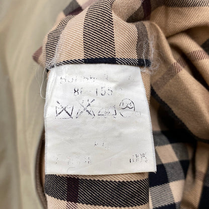 【中古品】【メンズ】 BURBERRY LONDON バーバリー ロンドン NOVA CHECK LINER ノバ チェック ライナー SOUTIEN COLLAR COAT ステン カラー コート アウター 141-251205-ya-17-izu サイズ：下記参照 カラー：ベージュ 万代Net店