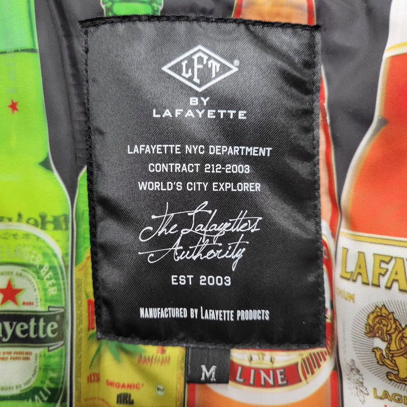 【現状渡し品】【メンズ】 Lafayette ラファイエット × NINE ナイン MOUNTAIN JACKET マウンテン ジャケット コラボ アウター 142-260105-ay-02-izu サイズ：M カラー：ブラック 万代Net店