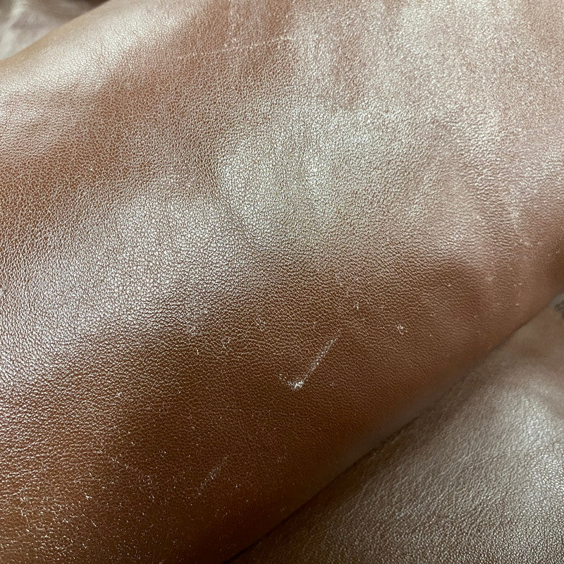 【現状渡し品】【メンズ】 OLD SUPREME オールド シュプリーム LEATHER DOWN JACKET レザー ダウン ジャケット アウター 149-251202-as-11-izu サイズ：XL カラー：ブラウン 万代Net店