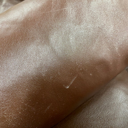 【現状渡し品】【メンズ】 OLD SUPREME オールド シュプリーム LEATHER DOWN JACKET レザー ダウン ジャケット アウター 149-251202-as-11-izu サイズ：XL カラー：ブラウン 万代Net店