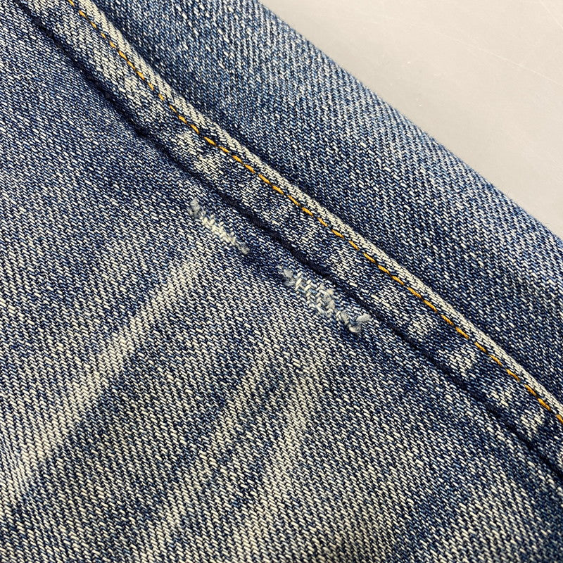 【現状渡し品】【メンズ】 Levi's リーバイス 68606 06年製 日本製 オレンジタブ BIG-E TALONジッパー 00S 606 DENIM PANTS デニム パンツ ボトムス ズボン 157-251211-cs-03-izu サイズ：34 カラー：インディゴ 万代Net店