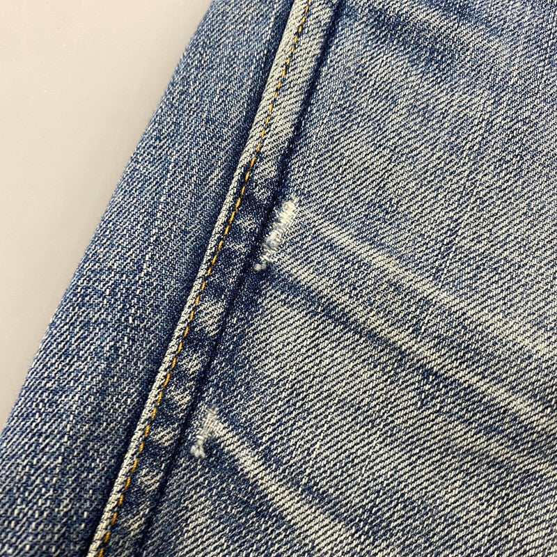 【現状渡し品】【メンズ】 Levi's リーバイス 68606 06年製 日本製 オレンジタブ BIG-E TALONジッパー 00S 606 DENIM PANTS デニム パンツ ボトムス ズボン 157-251211-cs-03-izu サイズ：34 カラー：インディゴ 万代Net店