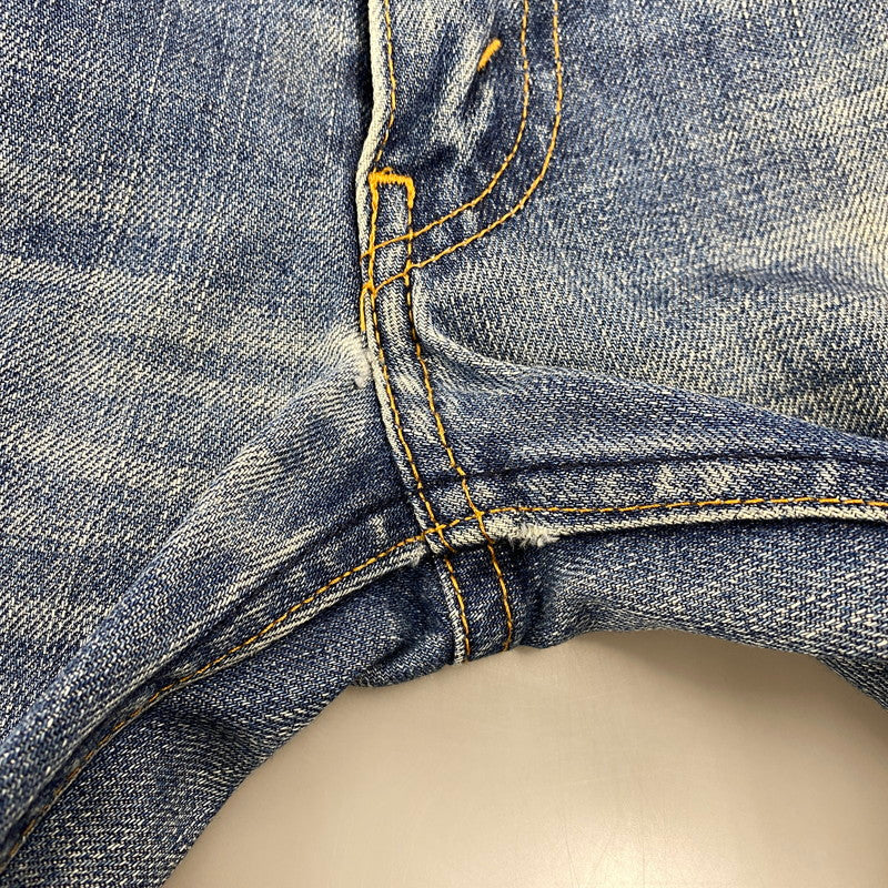 【現状渡し品】【メンズ】 Levi's リーバイス 68606 06年製 日本製 オレンジタブ BIG-E TALONジッパー 00S 606 DENIM PANTS デニム パンツ ボトムス ズボン 157-251211-cs-03-izu サイズ：34 カラー：インディゴ 万代Net店
