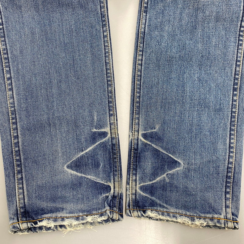 【現状渡し品】【メンズ】 Levi's リーバイス 68606 06年製 日本製 オレンジタブ BIG-E TALONジッパー 00S 606 DENIM PANTS デニム パンツ ボトムス ズボン 157-251211-cs-03-izu サイズ：34 カラー：インディゴ 万代Net店