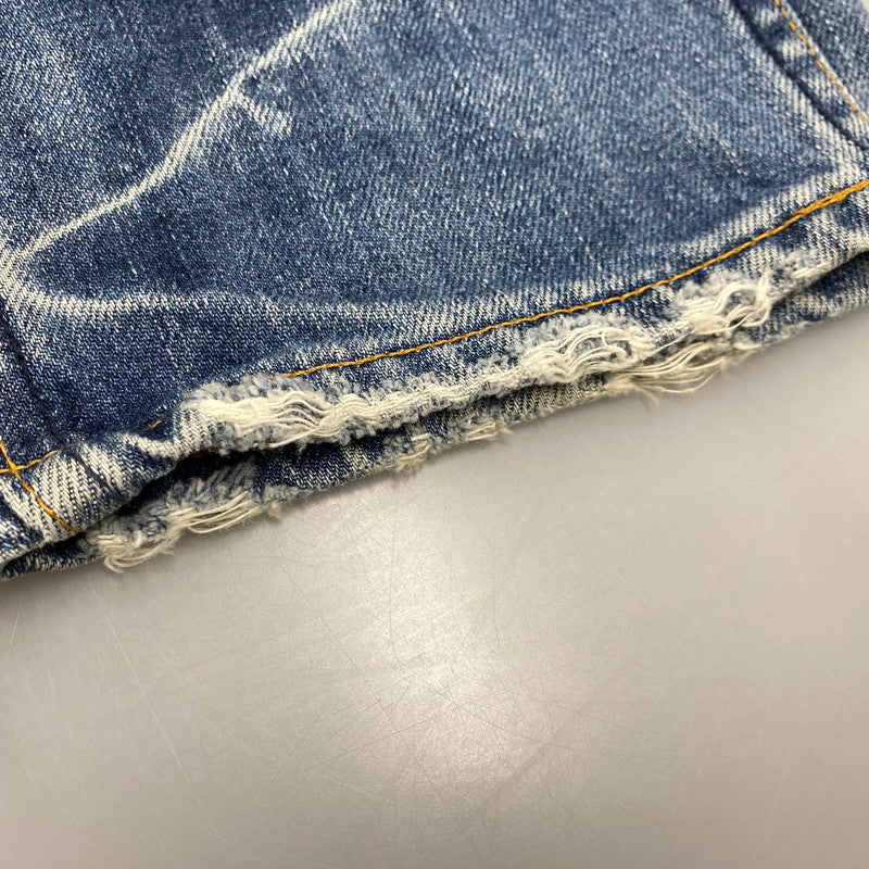 【現状渡し品】【メンズ】 Levi's リーバイス 68606 06年製 日本製 オレンジタブ BIG-E TALONジッパー 00S 606 DENIM PANTS デニム パンツ ボトムス ズボン 157-251211-cs-03-izu サイズ：34 カラー：インディゴ 万代Net店