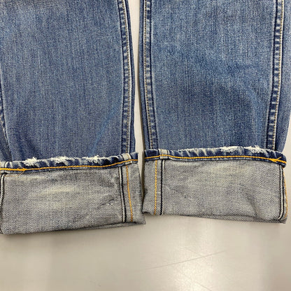 【現状渡し品】【メンズ】 Levi's リーバイス 68606 06年製 日本製 オレンジタブ BIG-E TALONジッパー 00S 606 DENIM PANTS デニム パンツ ボトムス ズボン 157-251211-cs-03-izu サイズ：34 カラー：インディゴ 万代Net店