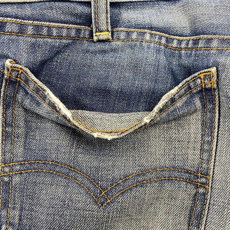【現状渡し品】【メンズ】 Levi's リーバイス 68606 06年製 日本製 オレンジタブ BIG-E TALONジッパー 00S 606 DENIM PANTS デニム パンツ ボトムス ズボン 157-251211-cs-03-izu サイズ：34 カラー：インディゴ 万代Net店