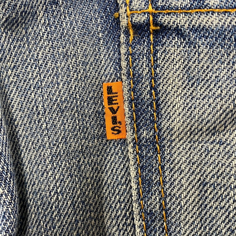 【現状渡し品】【メンズ】 Levi's リーバイス 68606 06年製 日本製 オレンジタブ BIG-E TALONジッパー 00S 606 DENIM PANTS デニム パンツ ボトムス ズボン 157-251211-cs-03-izu サイズ：34 カラー：インディゴ 万代Net店