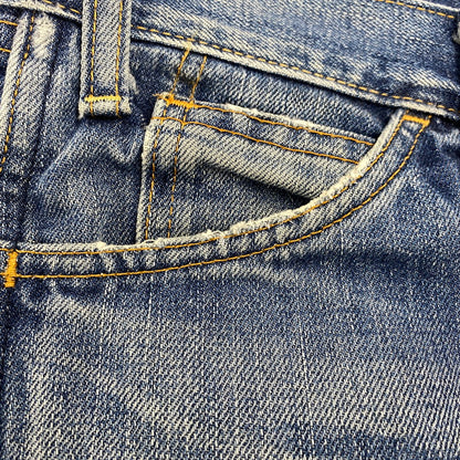 【現状渡し品】【メンズ】 Levi's リーバイス 68606 06年製 日本製 オレンジタブ BIG-E TALONジッパー 00S 606 DENIM PANTS デニム パンツ ボトムス ズボン 157-251211-cs-03-izu サイズ：34 カラー：インディゴ 万代Net店