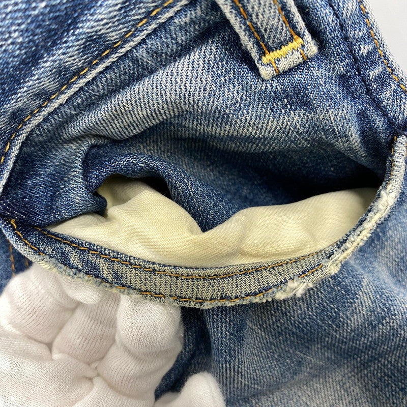 【現状渡し品】【メンズ】 Levi's リーバイス 68606 06年製 日本製 オレンジタブ BIG-E TALONジッパー 00S 606 DENIM PANTS デニム パンツ ボトムス ズボン 157-251211-cs-03-izu サイズ：34 カラー：インディゴ 万代Net店