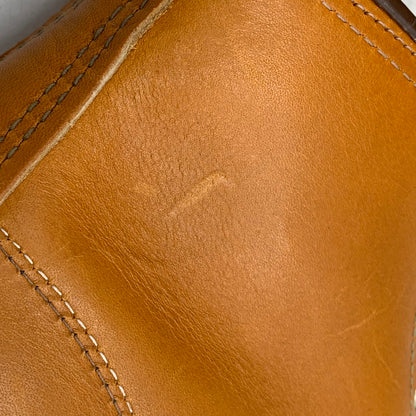 【中古品】【レディース】 RED WING レッドウィング 9875 USA製 四角犬タグ 15年製 IRISH SETTER アイリッシュセッター 6 シックス MOC モック GOLD RUSSET ゴールドラセット SEQUOIA セコイア シューズ ブーツ 靴 167-251205-ya-01-izu サイズ：24.5cm カラー：キャメル 万代Net店