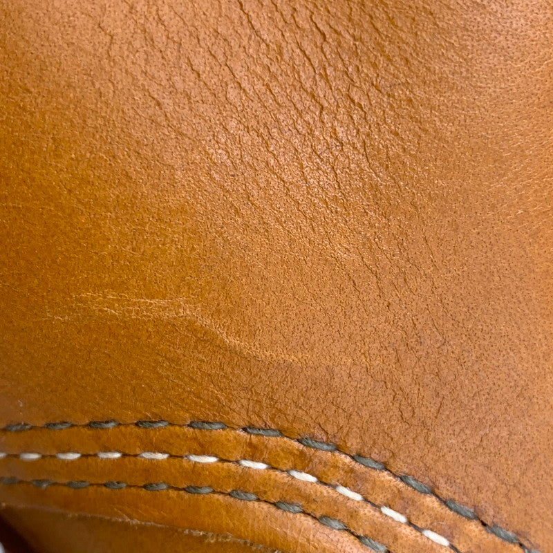 【中古品】【レディース】 RED WING レッドウィング 9875 USA製 四角犬タグ 15年製 IRISH SETTER アイリッシュセッター 6 シックス MOC モック GOLD RUSSET ゴールドラセット SEQUOIA セコイア シューズ ブーツ 靴 167-251205-ya-01-izu サイズ：24.5cm カラー：キャメル 万代Net店