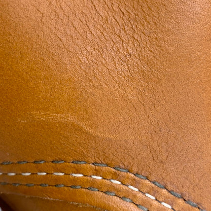 【中古品】【レディース】 RED WING レッドウィング 9875 USA製 四角犬タグ 15年製 IRISH SETTER アイリッシュセッター 6 シックス MOC モック GOLD RUSSET ゴールドラセット SEQUOIA セコイア シューズ ブーツ 靴 167-251205-ya-01-izu サイズ：24.5cm カラー：キャメル 万代Net店