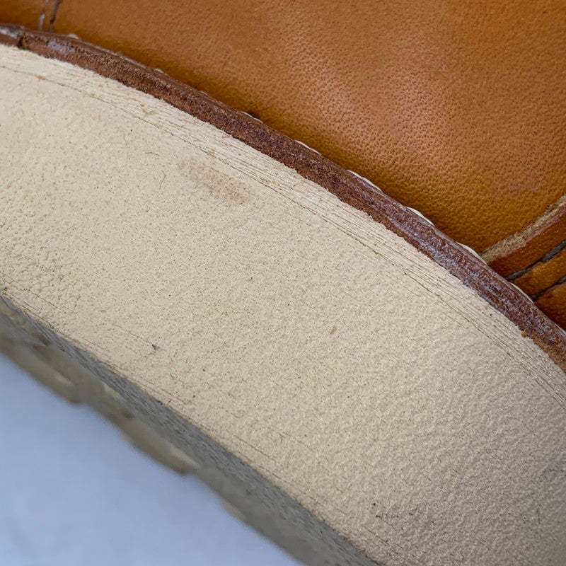 【中古品】【レディース】 RED WING レッドウィング 9875 USA製 四角犬タグ 15年製 IRISH SETTER アイリッシュセッター 6 シックス MOC モック GOLD RUSSET ゴールドラセット SEQUOIA セコイア シューズ ブーツ 靴 167-251205-ya-01-izu サイズ：24.5cm カラー：キャメル 万代Net店