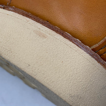 【中古品】【レディース】 RED WING レッドウィング 9875 USA製 四角犬タグ 15年製 IRISH SETTER アイリッシュセッター 6 シックス MOC モック GOLD RUSSET ゴールドラセット SEQUOIA セコイア シューズ ブーツ 靴 167-251205-ya-01-izu サイズ：24.5cm カラー：キャメル 万代Net店