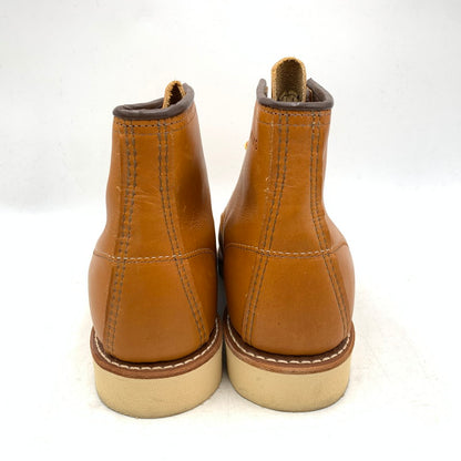 【中古品】【レディース】 RED WING レッドウィング 9875 USA製 四角犬タグ 15年製 IRISH SETTER アイリッシュセッター 6 シックス MOC モック GOLD RUSSET ゴールドラセット SEQUOIA セコイア シューズ ブーツ 靴 167-251205-ya-01-izu サイズ：24.5cm カラー：キャメル 万代Net店