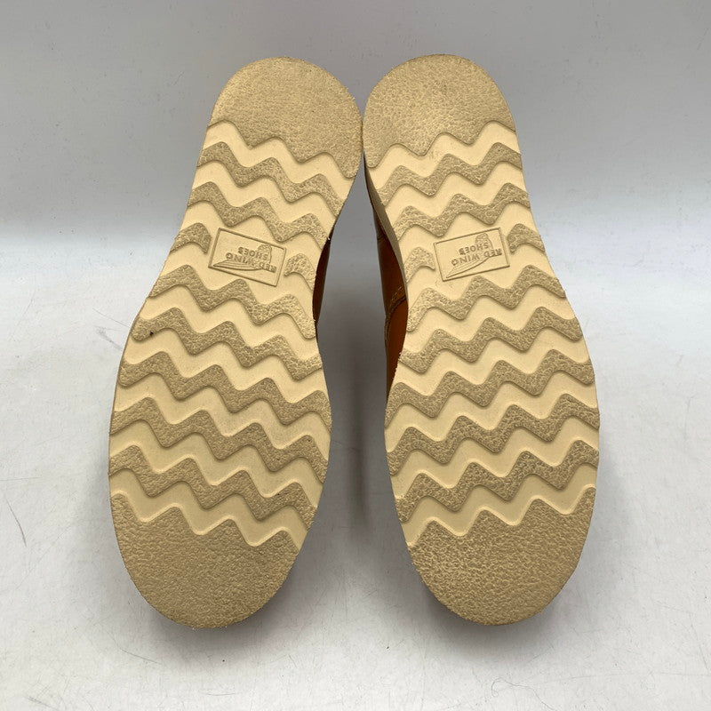 【中古品】【レディース】 RED WING レッドウィング 9875 USA製 四角犬タグ 15年製 IRISH SETTER アイリッシュセッター 6 シックス MOC モック GOLD RUSSET ゴールドラセット SEQUOIA セコイア シューズ ブーツ 靴 167-251205-ya-01-izu サイズ：24.5cm カラー：キャメル 万代Net店