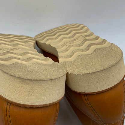 【中古品】【レディース】 RED WING レッドウィング 9875 USA製 四角犬タグ 15年製 IRISH SETTER アイリッシュセッター 6 シックス MOC モック GOLD RUSSET ゴールドラセット SEQUOIA セコイア シューズ ブーツ 靴 167-251205-ya-01-izu サイズ：24.5cm カラー：キャメル 万代Net店