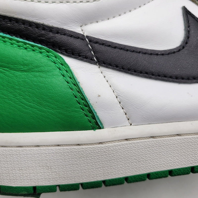 【中古品】【メンズ】 NIKE ナイキ AIR JORDAN 1 RETRO HIGH OG DZ5485-031 エア ジョーダン 1 レトロ ハイ OG スニーカー シューズ 靴 160-251202-as-01-izu サイズ：28.5cm カラー：BLACK/LUCKY GREEN-WHITE 万代Net店