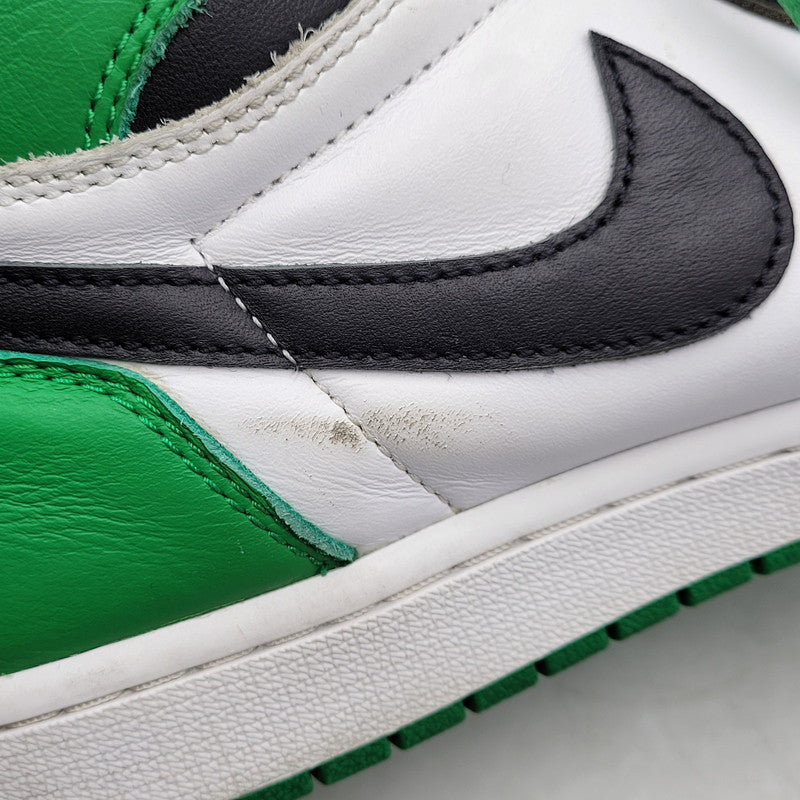 【中古品】【メンズ】 NIKE ナイキ AIR JORDAN 1 RETRO HIGH OG DZ5485-031 エア ジョーダン 1 レトロ ハイ OG スニーカー シューズ 靴 160-251202-as-01-izu サイズ：28.5cm カラー：BLACK/LUCKY GREEN-WHITE 万代Net店