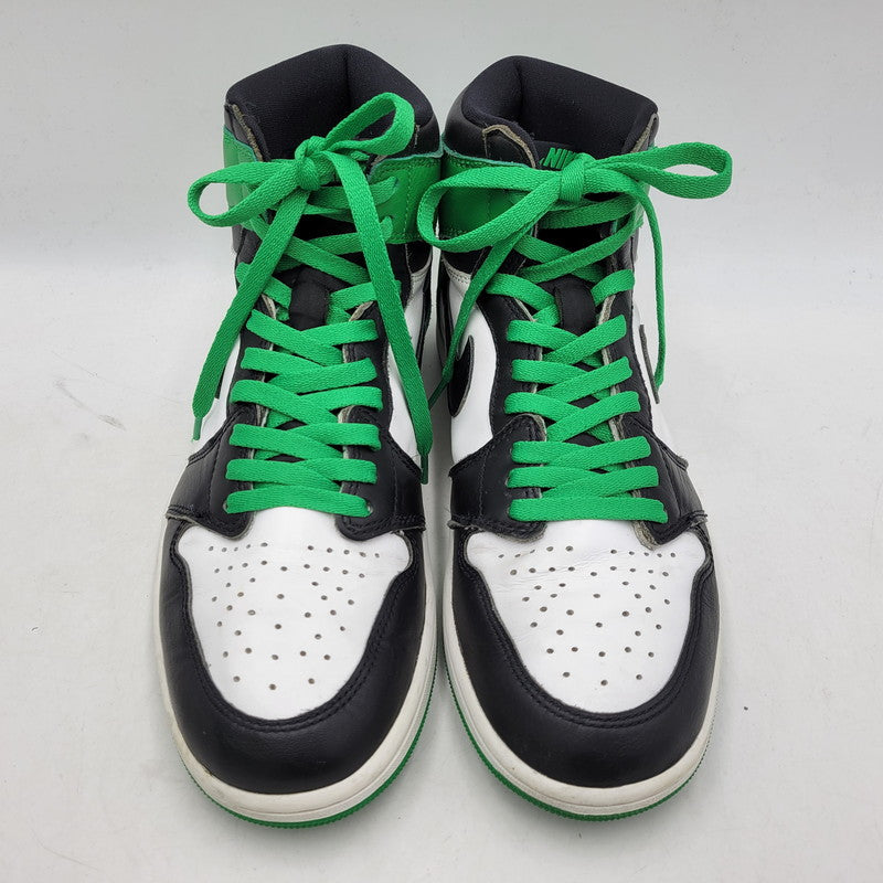 【中古品】【メンズ】 NIKE ナイキ AIR JORDAN 1 RETRO HIGH OG DZ5485-031 エア ジョーダン 1 レトロ ハイ OG スニーカー シューズ 靴 160-251202-as-01-izu サイズ：28.5cm カラー：BLACK/LUCKY GREEN-WHITE 万代Net店