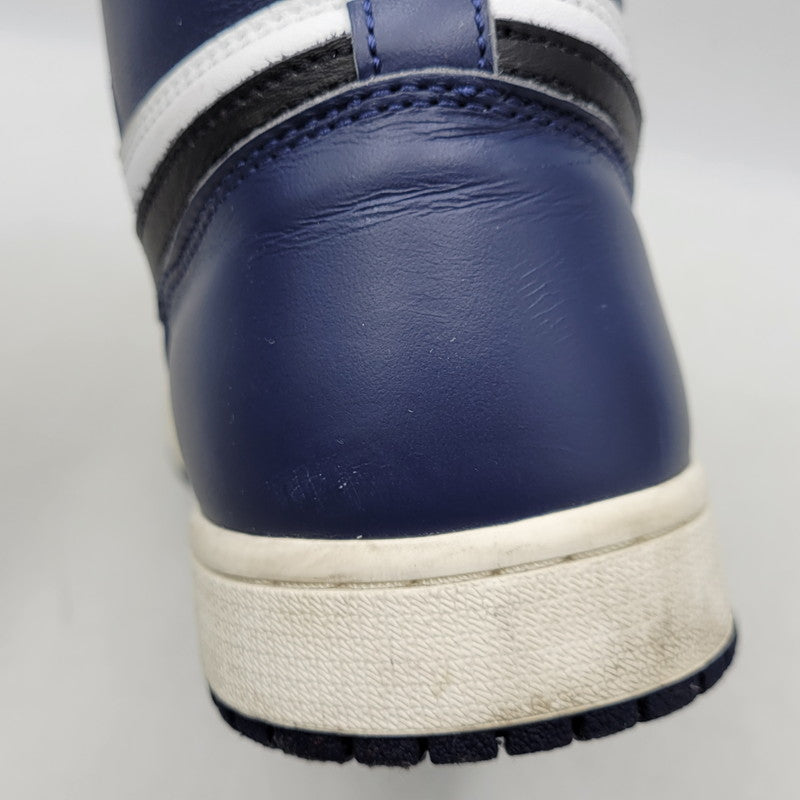 【中古品】【メンズ】 NIKE ナイキ AIR JORDAN 1 RETRO HIGH OG DZ5485-401 エア ジョーダン 1 レトロ ハイ OG スニーカー シューズ 靴 160-251202-as-02-izu サイズ：28.5cm カラー：MIDNIGHT NAVY/BLACK-WHITE-SAIL 万代Net店