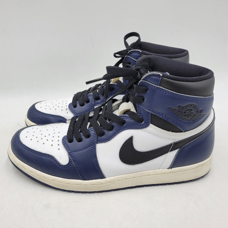 【中古品】【メンズ】 NIKE ナイキ AIR JORDAN 1 RETRO HIGH OG DZ5485-401 エア ジョーダン 1 レトロ ハイ OG スニーカー シューズ 靴 160-251202-as-02-izu サイズ：28.5cm カラー：MIDNIGHT NAVY/BLACK-WHITE-SAIL 万代Net店