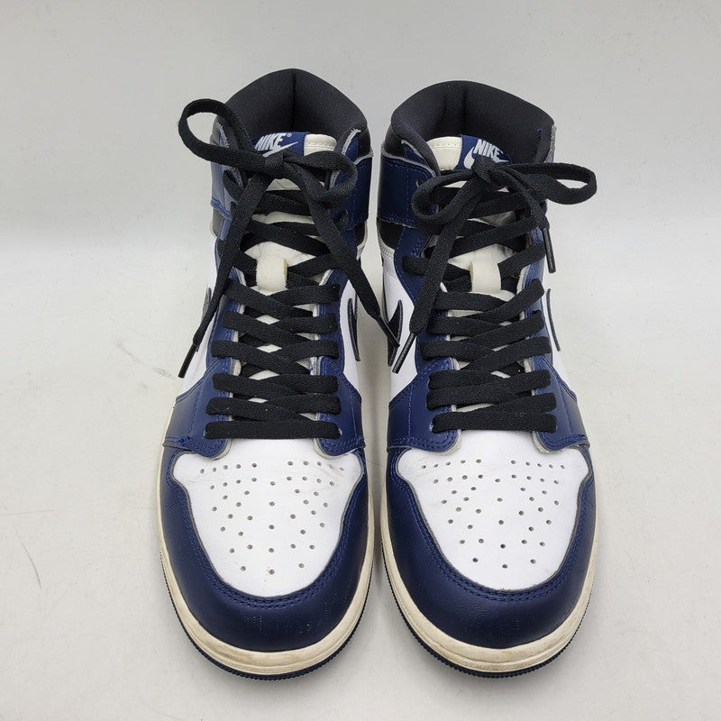 【中古品】【メンズ】 NIKE ナイキ AIR JORDAN 1 RETRO HIGH OG DZ5485-401 エア ジョーダン 1 レトロ ハイ OG スニーカー シューズ 靴 160-251202-as-02-izu サイズ：28.5cm カラー：MIDNIGHT NAVY/BLACK-WHITE-SAIL 万代Net店