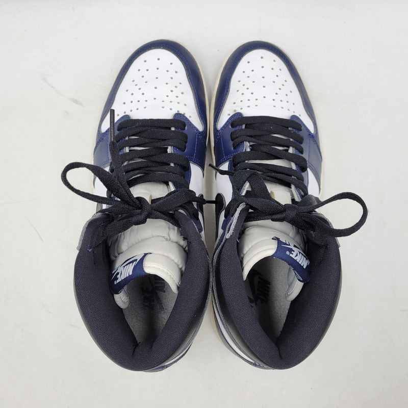 【中古品】【メンズ】 NIKE ナイキ AIR JORDAN 1 RETRO HIGH OG DZ5485-401 エア ジョーダン 1 レトロ ハイ OG スニーカー シューズ 靴 160-251202-as-02-izu サイズ：28.5cm カラー：MIDNIGHT NAVY/BLACK-WHITE-SAIL 万代Net店