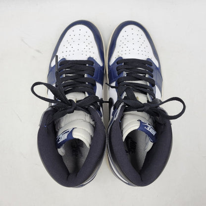 【中古品】【メンズ】 NIKE ナイキ AIR JORDAN 1 RETRO HIGH OG DZ5485-401 エア ジョーダン 1 レトロ ハイ OG スニーカー シューズ 靴 160-251202-as-02-izu サイズ：28.5cm カラー：MIDNIGHT NAVY/BLACK-WHITE-SAIL 万代Net店