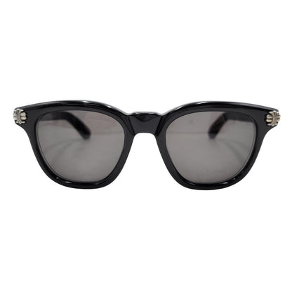 【中古品】【メンズ/レディース】 CHROME HEARTS クロムハーツ SMOKE SHOW スモークショー サングラス アイウェア 190-251214-as-01-izu サイズ：52□21-153 カラー：ブラック 万代Net店