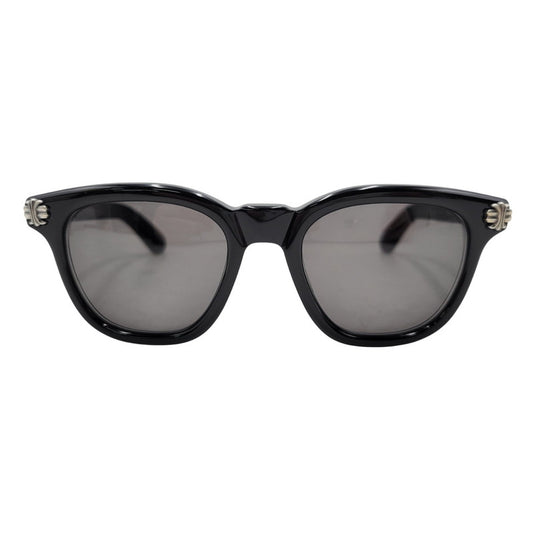 【中古品】【メンズ/レディース】 CHROME HEARTS クロムハーツ SMOKE SHOW スモークショー サングラス アイウェア 190-251214-as-01-izu サイズ：52□21-153 カラー：ブラック 万代Net店