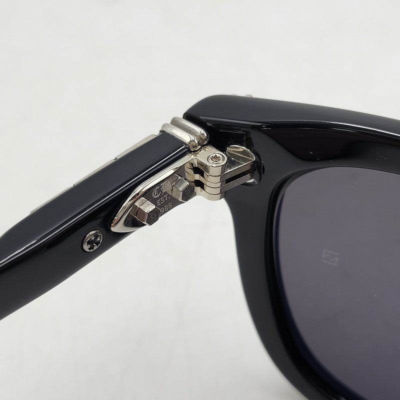 【中古品】【メンズ/レディース】 CHROME HEARTS クロムハーツ SMOKE SHOW スモークショー サングラス アイウェア 190-251214-as-01-izu サイズ：52□21-153 カラー：ブラック 万代Net店