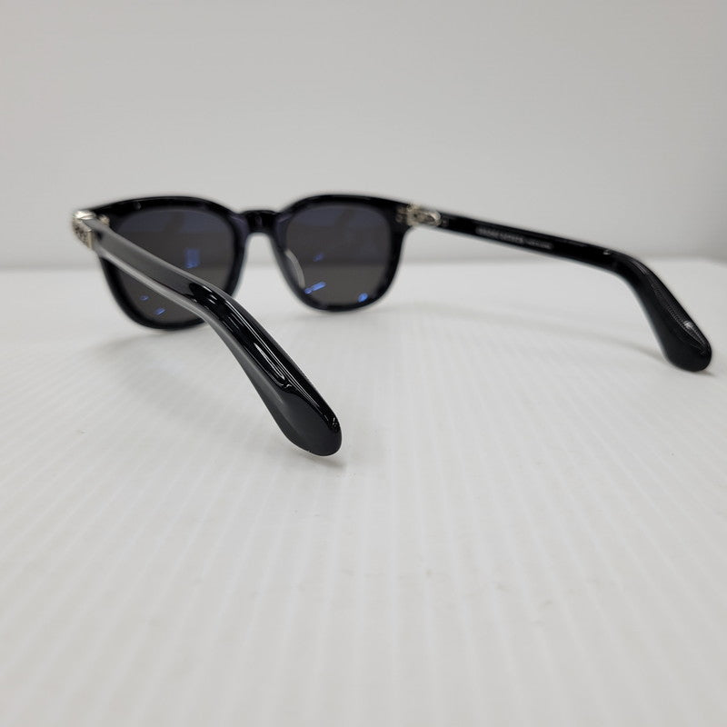 【中古品】【メンズ/レディース】 CHROME HEARTS クロムハーツ SMOKE SHOW スモークショー サングラス アイウェア 190-251214-as-01-izu サイズ：52□21-153 カラー：ブラック 万代Net店