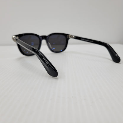 【中古品】【メンズ/レディース】 CHROME HEARTS クロムハーツ SMOKE SHOW スモークショー サングラス アイウェア 190-251214-as-01-izu サイズ：52□21-153 カラー：ブラック 万代Net店