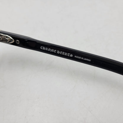 【中古品】【メンズ/レディース】 CHROME HEARTS クロムハーツ SMOKE SHOW スモークショー サングラス アイウェア 190-251214-as-01-izu サイズ：52□21-153 カラー：ブラック 万代Net店