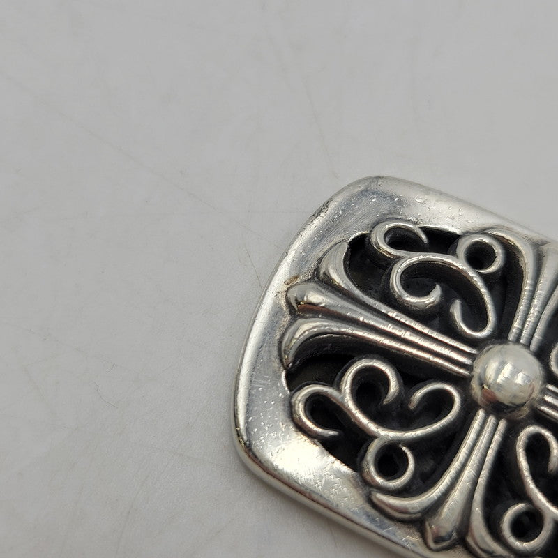 【中古品】【メンズ/レディース】 CHROME HEARTS クロムハーツ CROSS BALL CHAIN #1 KEEPER クロスボール チェーン キーパー ネックレス アクセサリー 190-251214-as-18-izu カラー：シルバー 万代Net店