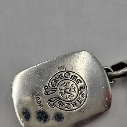 【中古品】【メンズ/レディース】 CHROME HEARTS クロムハーツ CROSS BALL CHAIN #1 KEEPER クロスボール チェーン キーパー ネックレス アクセサリー 190-251214-as-18-izu カラー：シルバー 万代Net店