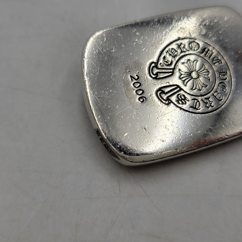 【中古品】【メンズ/レディース】 CHROME HEARTS クロムハーツ CROSS BALL CHAIN #1 KEEPER クロスボール チェーン キーパー ネックレス アクセサリー 190-251214-as-18-izu カラー：シルバー 万代Net店