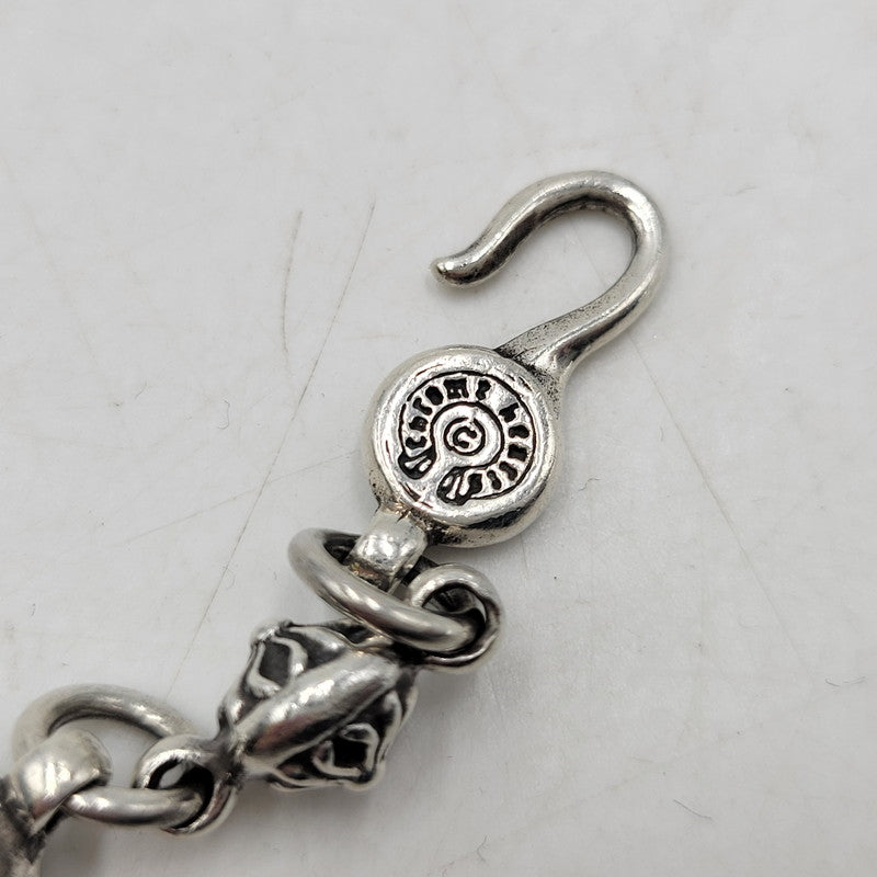 【中古品】【メンズ/レディース】 CHROME HEARTS クロムハーツ CROSS BALL CHAIN #1 KEEPER クロスボール チェーン キーパー ネックレス アクセサリー 190-251214-as-18-izu カラー：シルバー 万代Net店