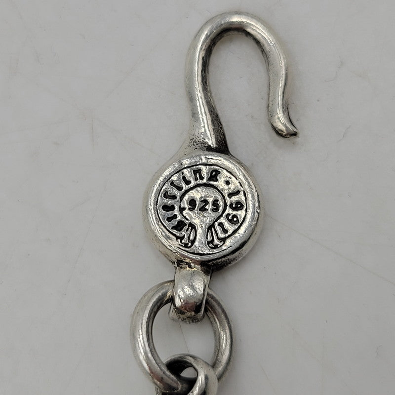 【中古品】【メンズ/レディース】 CHROME HEARTS クロムハーツ CROSS BALL CHAIN #1 KEEPER クロスボール チェーン キーパー ネックレス アクセサリー 190-251214-as-18-izu カラー：シルバー 万代Net店